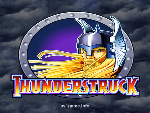 Thunderstruck slot game interface at ss1 game